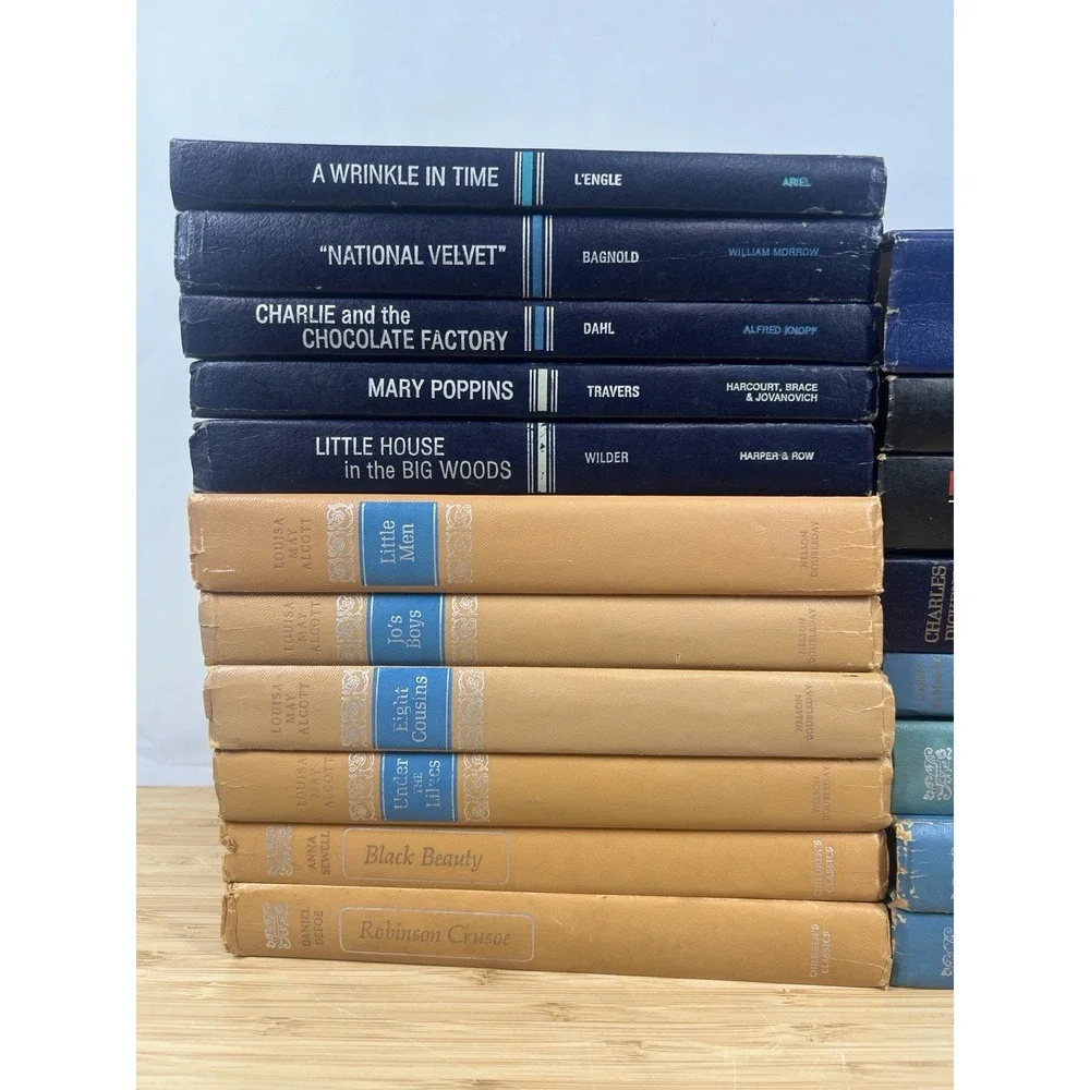 Vintage‎ Hardcover Book Lot of 20 – Dahl, Alcott, L'Engle, Miller